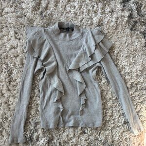 Veronica Beard Centre Ruffles Frills Sweater
